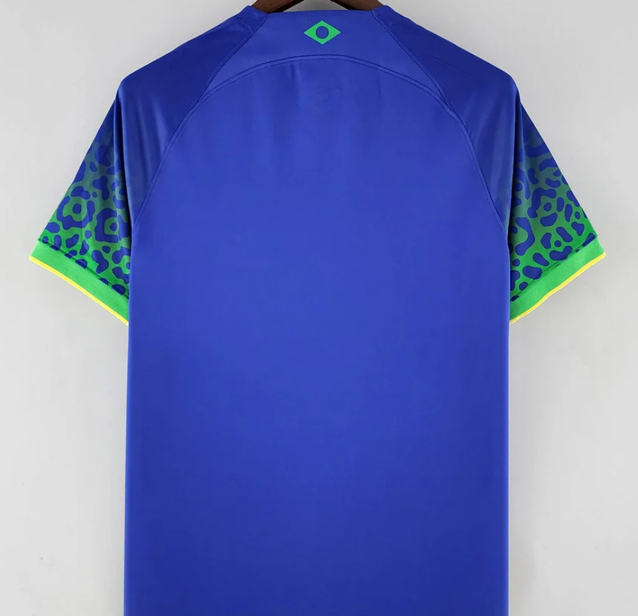 Brazil 2022 Away World Cup Football Jersey