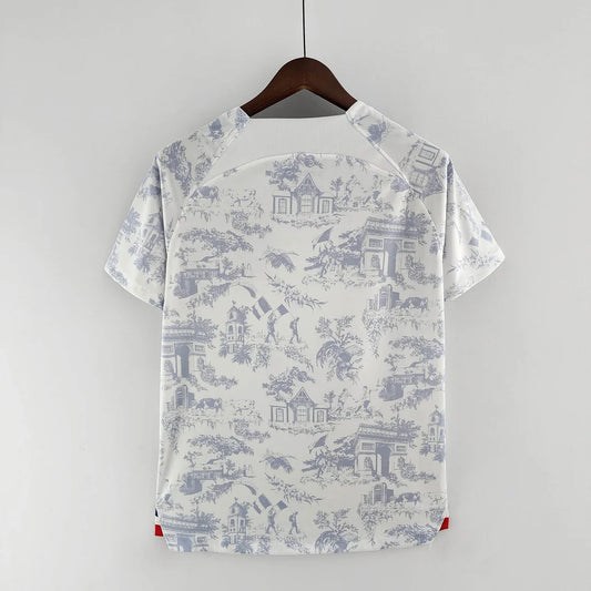 Camiseta de fútbol de la Copa Mundial de la FIFA Francia 2022 (visitante)