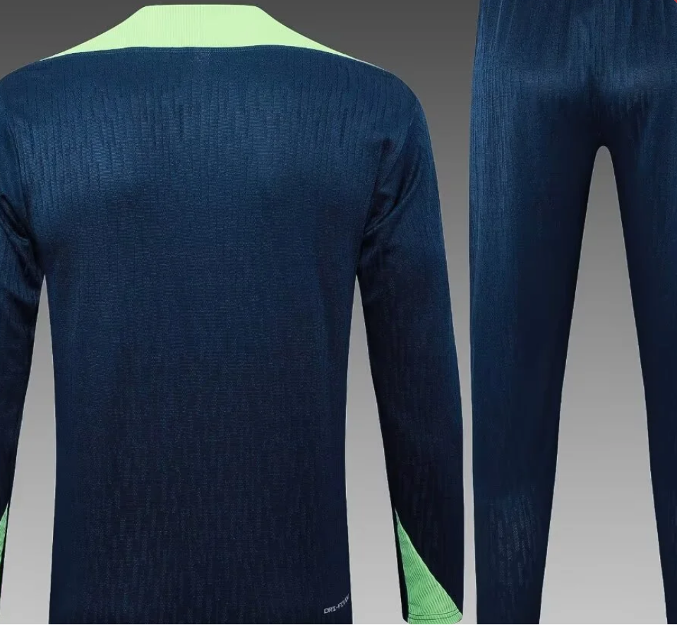 Brazil 2024 Dark Blue Training Suit