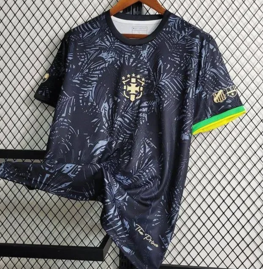 Brazil 2023 Special Edition Black Football Jersey