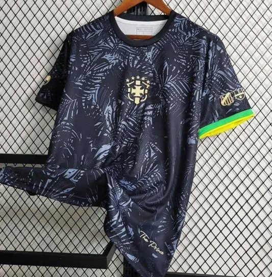 Camiseta de fútbol negra Edición Especial Brasil 2023