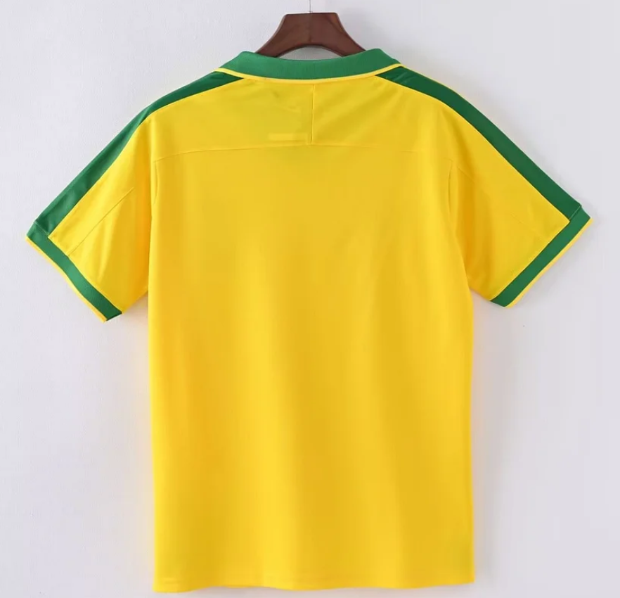 Brazil 1997 Home Retro Football Jersey