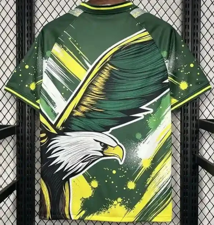 Brazil 2024 Special Edition Yellow and Green Football Jersey