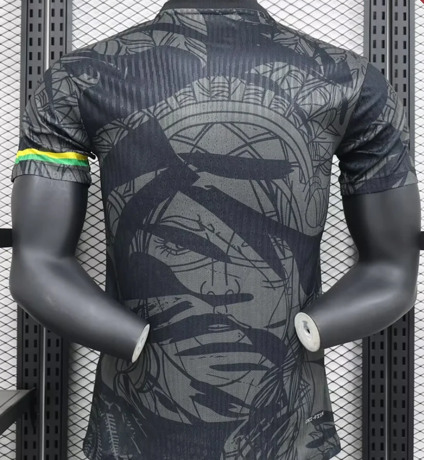 Brazil 2024 Black Special Edition Football Jersey