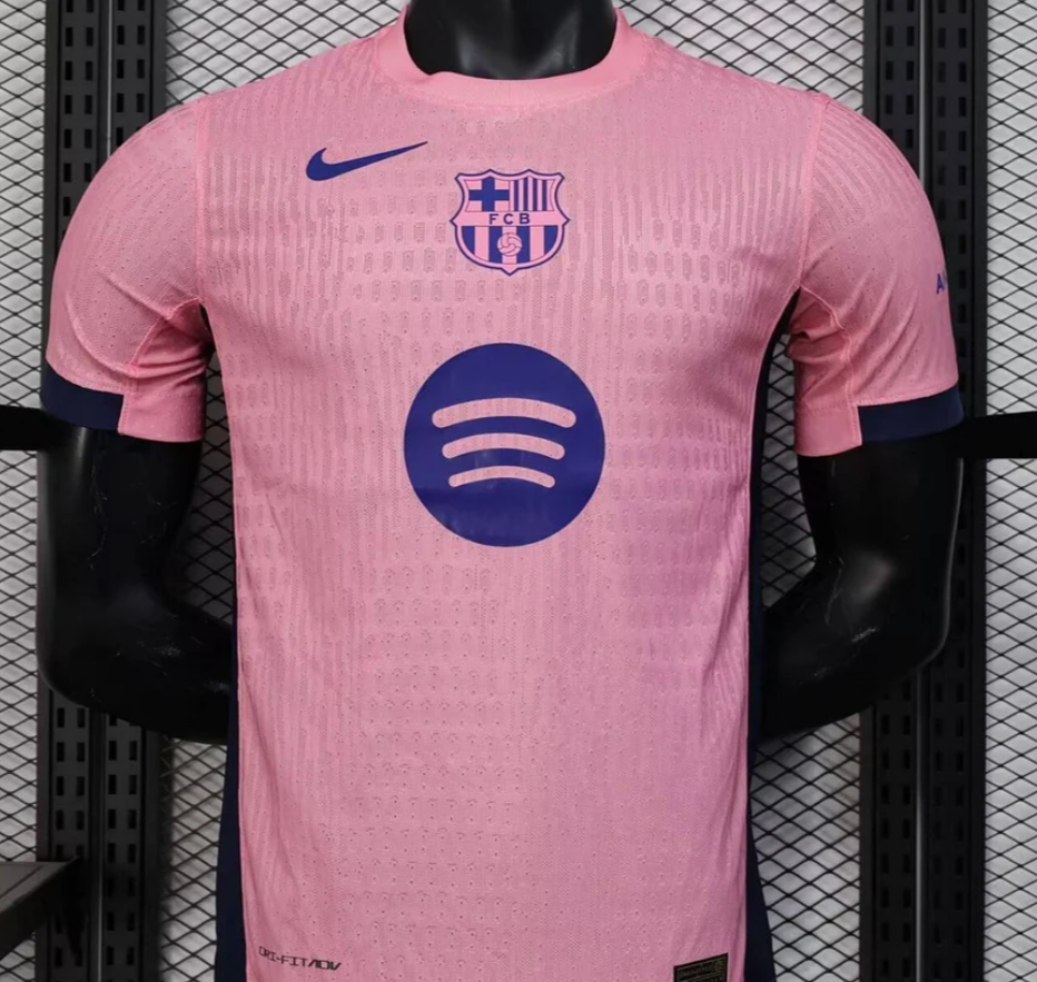 Barcelona 2025/2026 Special Edition Pink Football Shirt Player Version
