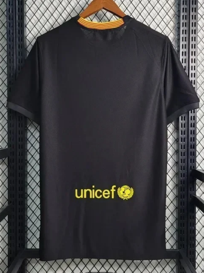 Barca 2013/2014 Retro Black Football Jersey