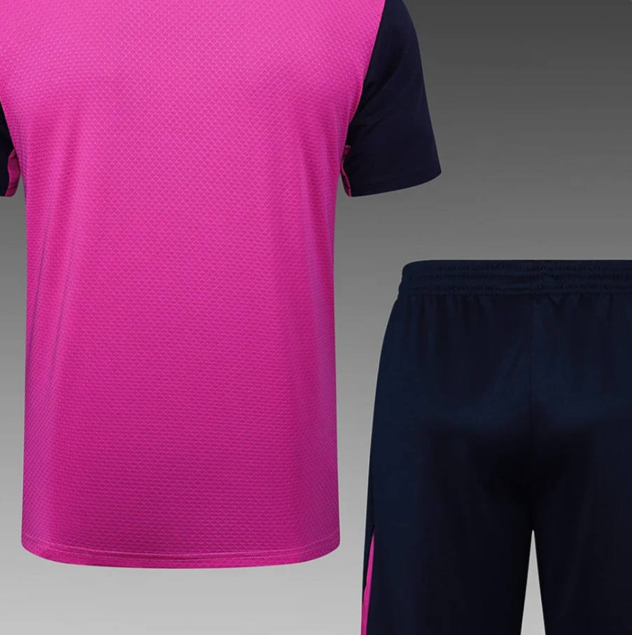 Barca 2025/2026 Purple Pre-match Jersey And Shorts