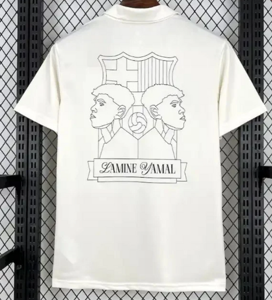 Camiseta de fútbol conmemorativa Lamine Yamal 2024/2025 del Barça 304