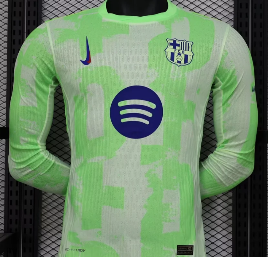 Barca 2024/2025 Long Sleeves Football Jersey