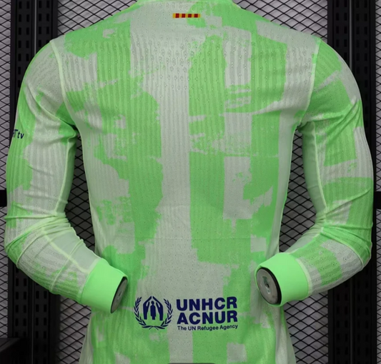 Camiseta de fútbol de manga larga del Barça 2024/2025