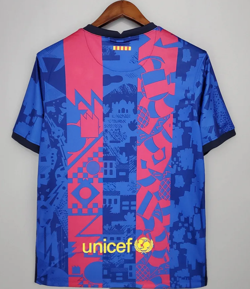 Barca 2021/2022 Third Away Football Jersey