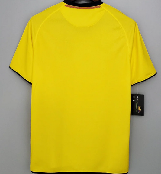 Camiseta de fútbol retro de visitante del Barça 2008/2009