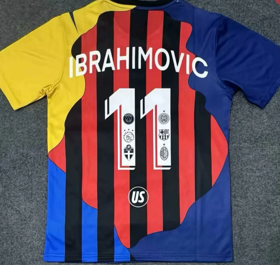Barca Ibrahimovic Commemorative Edition Football Jersey 2025/2026
