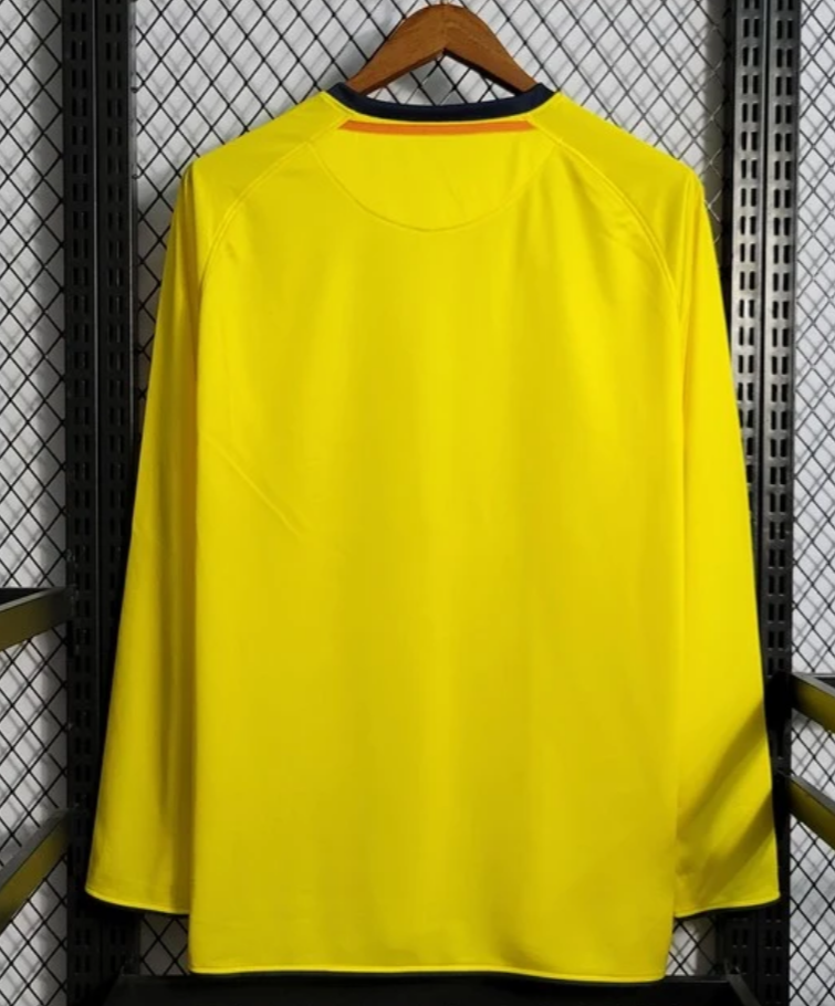 Long Sleeve Retro Barca 2008/2009 Football Shirt
