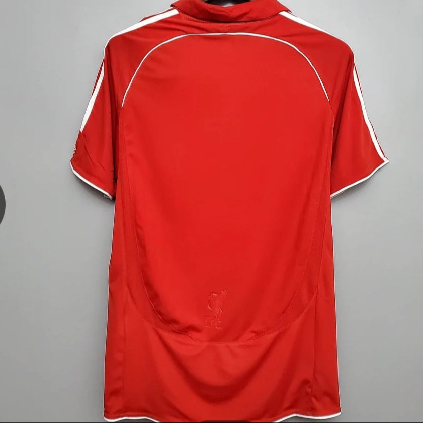 Retro Liverpool football jersey 2006/2007