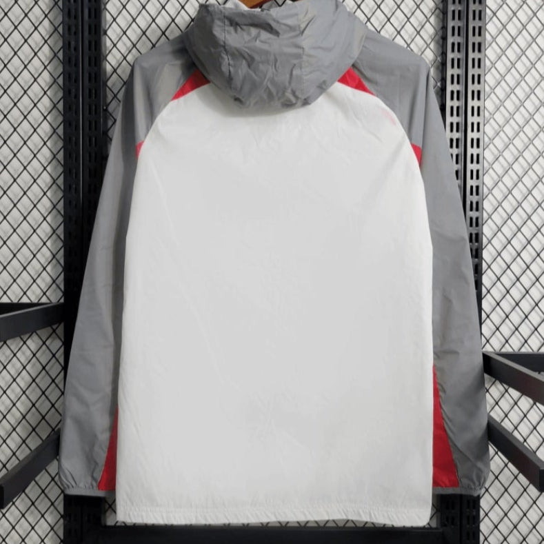 Liverpool Windbreaker 2023/2024 White and Gray