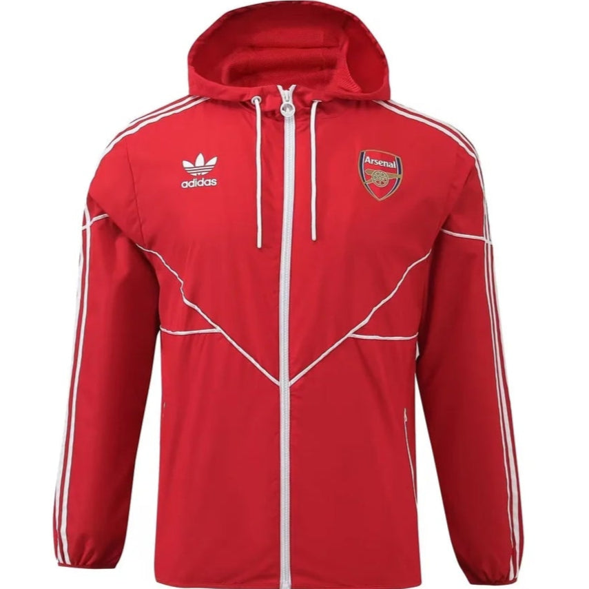 2024/2025 Arsenal Windbreaker Red