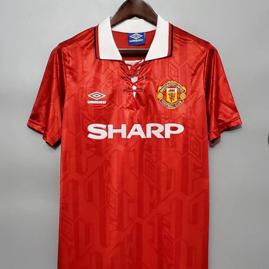 1992/1993 Retro Manchester United Home Football Shirt