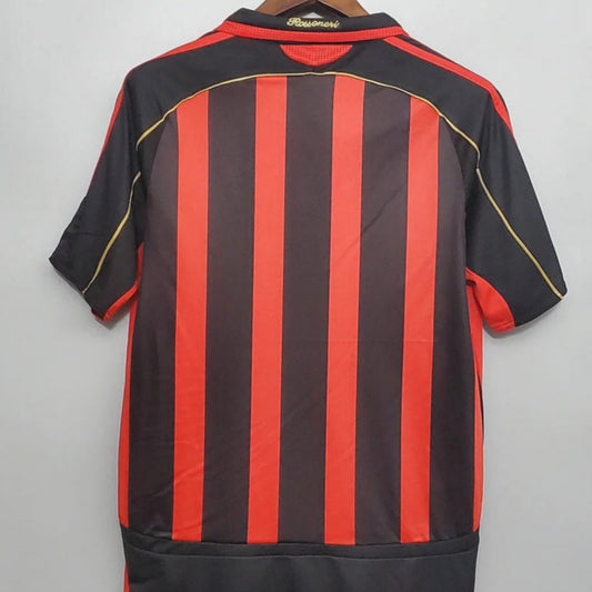 Camiseta de fútbol local retro del AC Milan 2006/2007