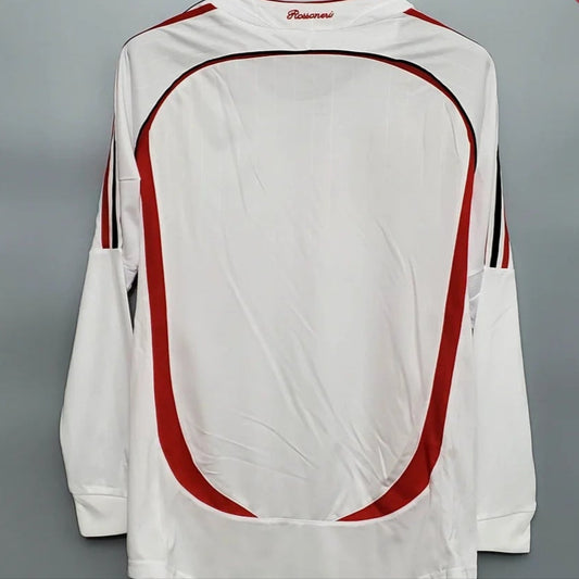 Camiseta Retro de Manga Larga de Visitante del AC Milan 2006/2007