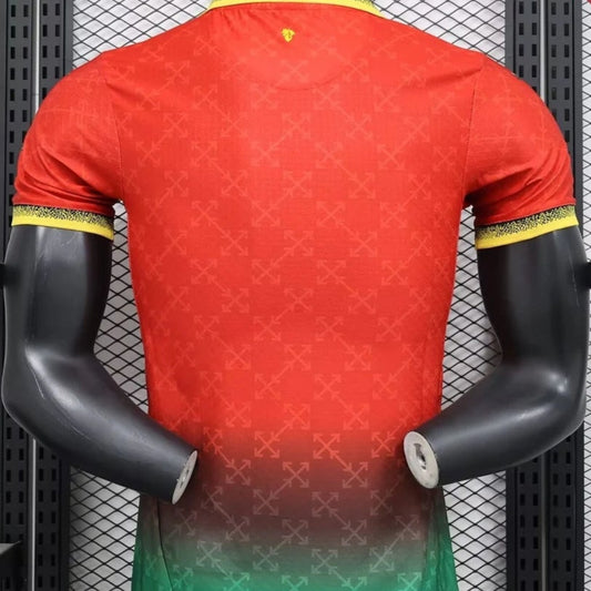 Camiseta de fútbol roja Edición Especial del AC Milan 2025/2026