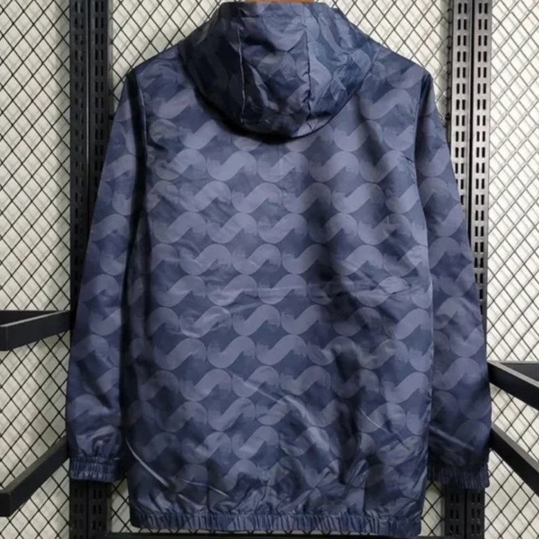 2023/2024 Real Madrid Black Windbreaker