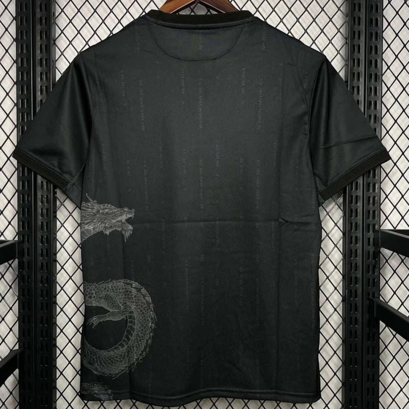 2024/2025 Real Madrid Chinese Dragon Black Football Shirt