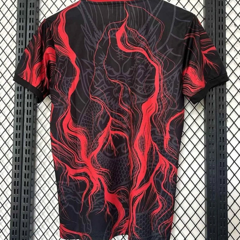 2025/2026 Real Madrid Special Edition Black Dragon Football Shirt