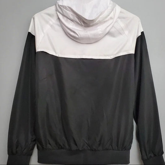 Cortavientos PSG Estilo Clásico Negro-Blanco