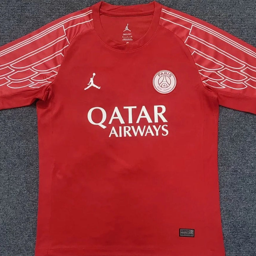 2025/2026 PSG Red Fourth Away Football Shirt