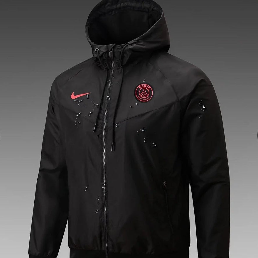 2024/2025 PSG Black Windbreaker