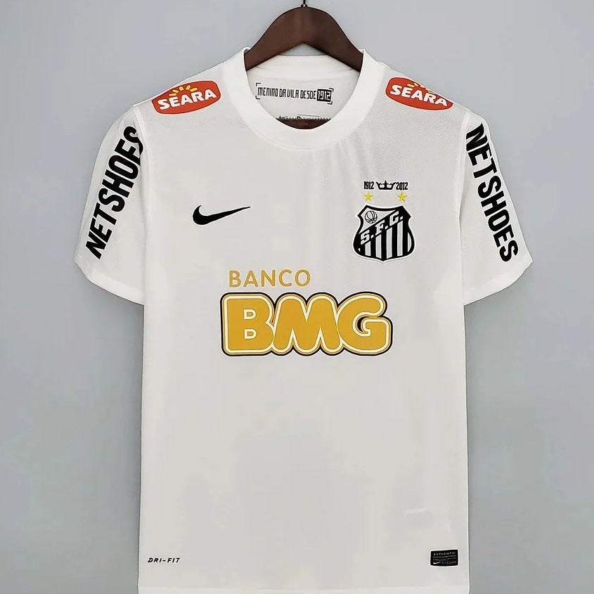 2012/2013 Santos Home Retro Football Shirt