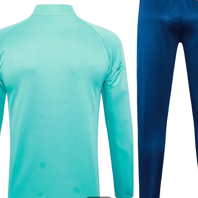 2023/2024 Olympique de Marseille Turquoise Training Suit