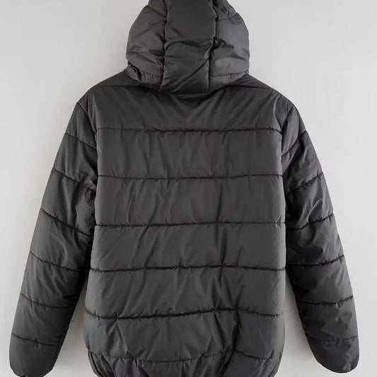 Chaqueta de algodón negra Olympique de Marsella 2024/2025