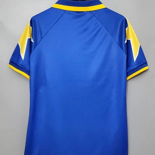 Camiseta de fútbol retro de visitante de la Juventus 1995/1996