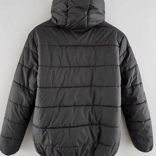 Veste en coton noir Juventus 2024/2025