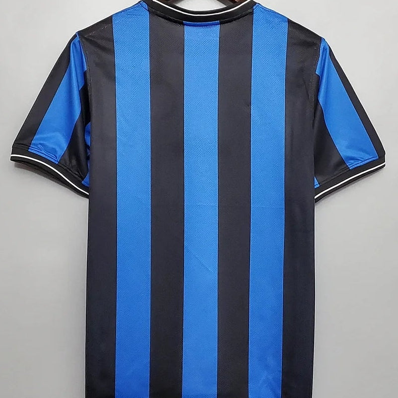 Camiseta de fútbol retro del Inter de Milán 2009/2010 local edición UEFA Champions League