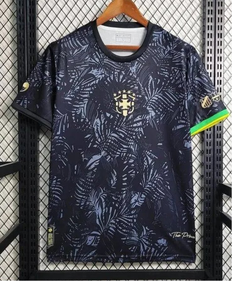 Brazil 2023 Special Edition Black Football Jersey