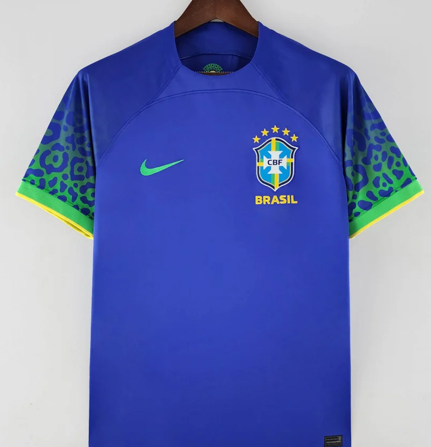 Brazil 2022 Away World Cup Football Jersey