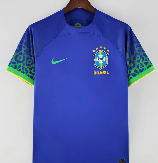 Brazil 2022 Away World Cup Football Jersey