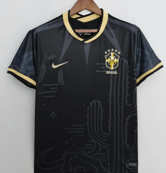 Brazil 2022 Black Special Edition Football Jersey