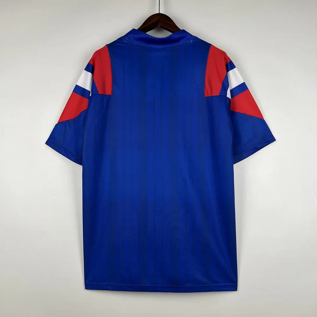 1992/1994 France Retro Home Football Shirt