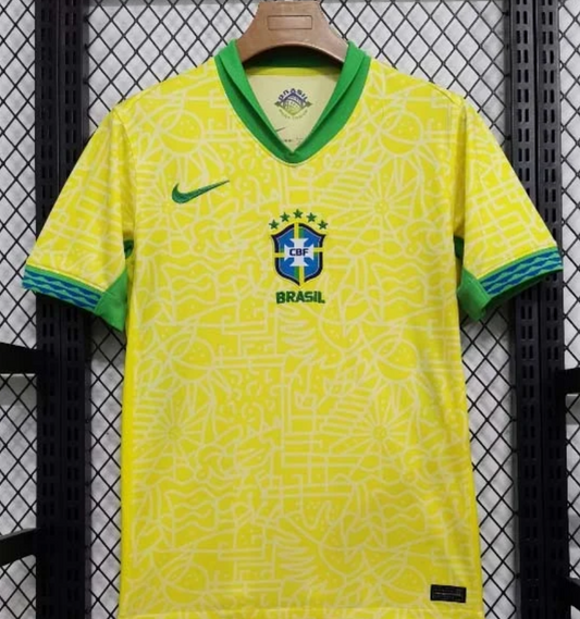 Brazil 2024 Home Football Jersey