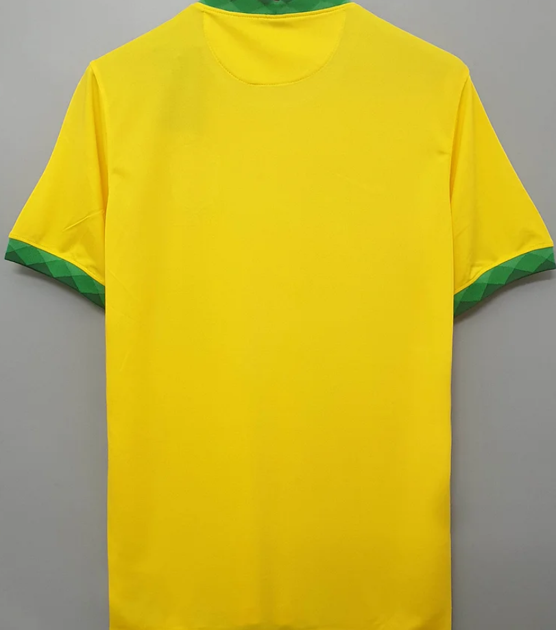 Brazil 2020 Home Football Jersey