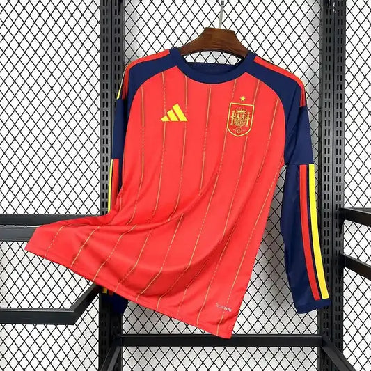 2026 Spain Home World Cup Long Sleeves