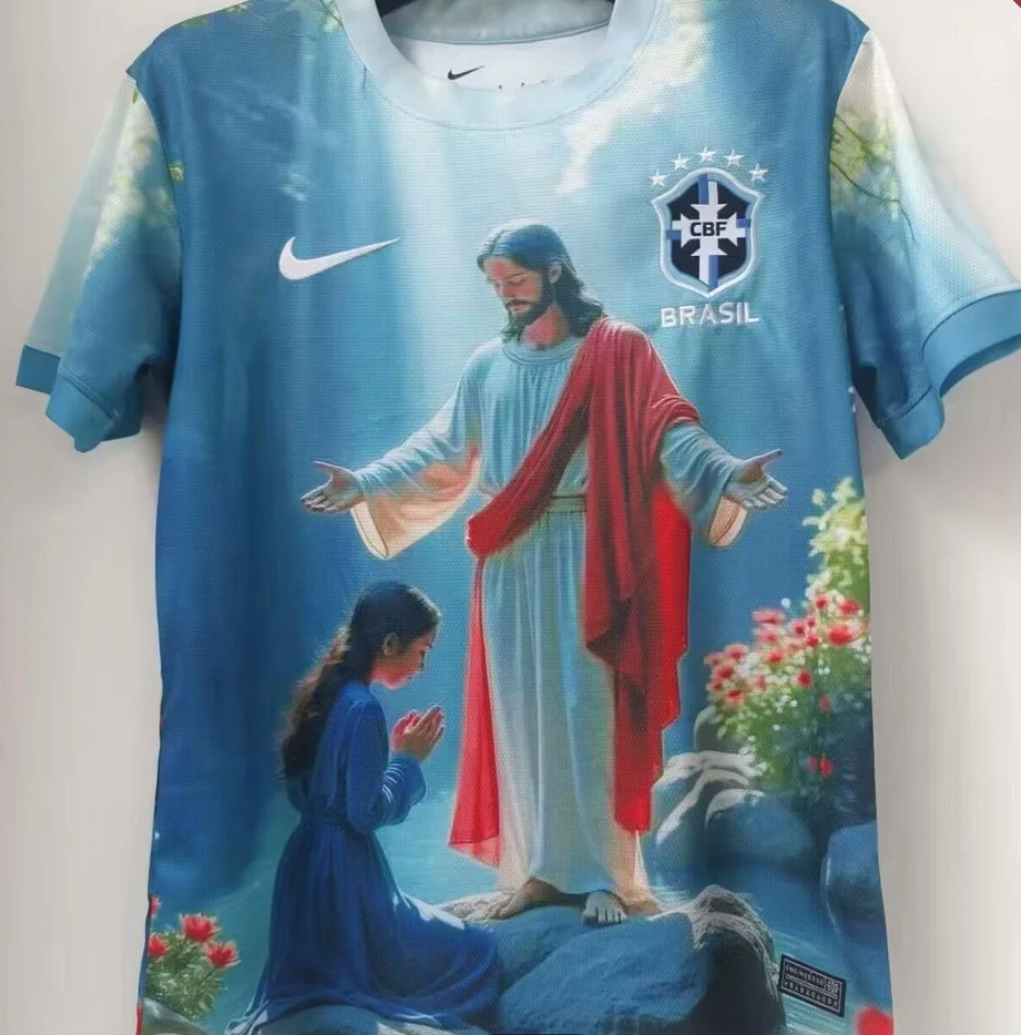 Brazil 2025 Gods Special Edition Football Jersey