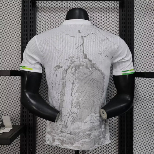 Camiseta de fútbol Brasil 2025 Edición Especial Blanca