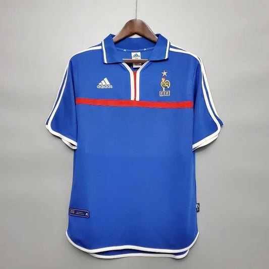 2000 France Retro Home Football Shirt