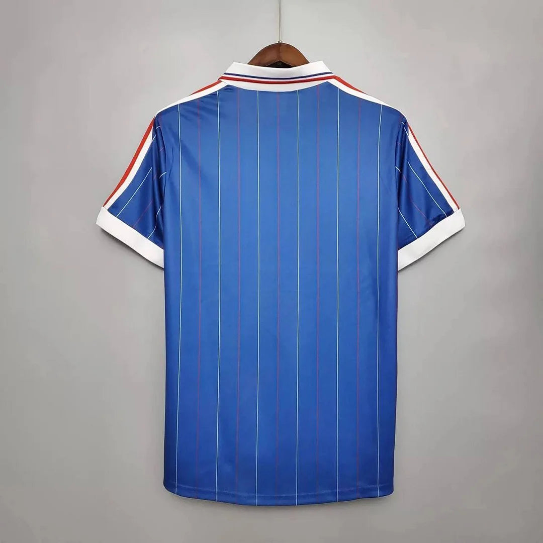 1982 France Retro Home Football Shirt