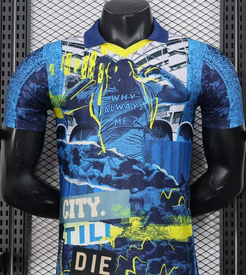 Manchester City 2025/2026 Retro Football Shirt